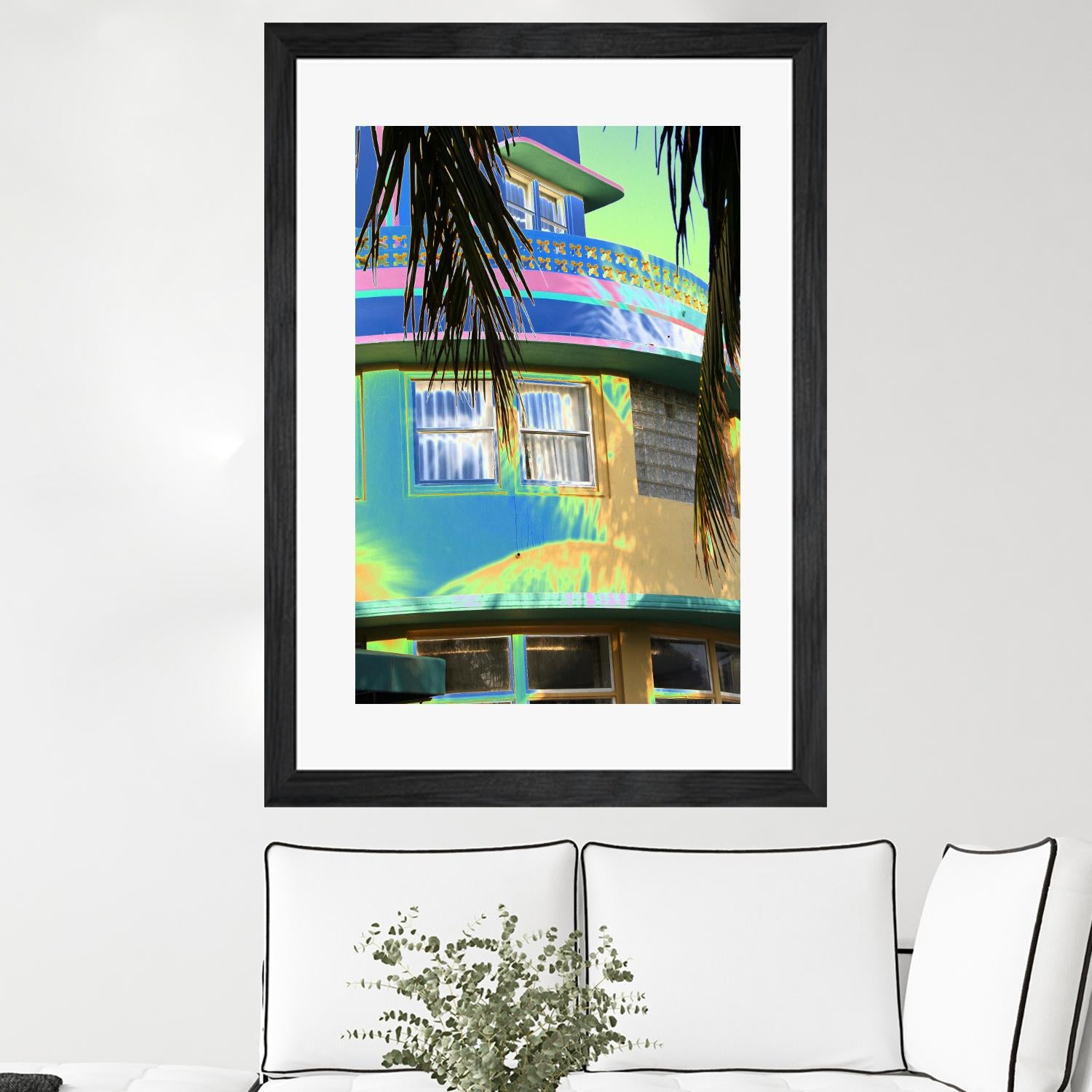 Surfside by Rene Griffith on GIANT ART - green costal miami