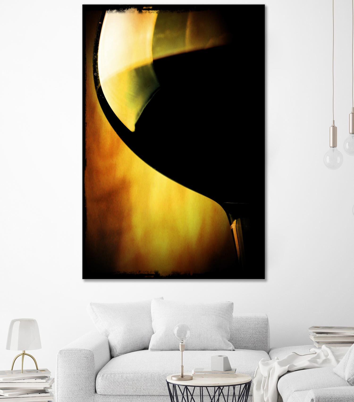 Vino tinto 3 by Jean-François Dupuis on GIANT ART - orange fruit-food-drink glass