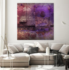 Mauve Désir VIII by Jean-François Dupuis on GIANT ART - pink abstract rust