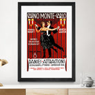 Casino Monte-Carlo by Archive on GIANT ART - red vintage homme et femme