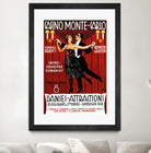Casino Monte-Carlo by Archive on GIANT ART - red vintage homme et femme