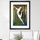 Gilda Gray by Archive on GIANT ART - blue vintage dancer