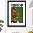 Ballet Russe by Archive on GIANT ART - green vintage dancer