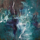 New Emergence by Doris Savard on GIANT ART - blue abstract