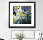 New Sparkle by Doris Savard on GIANT ART - green abstract