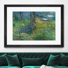 Spring Dreaming by Diane Lambin on GIANT ART - green abstract forest