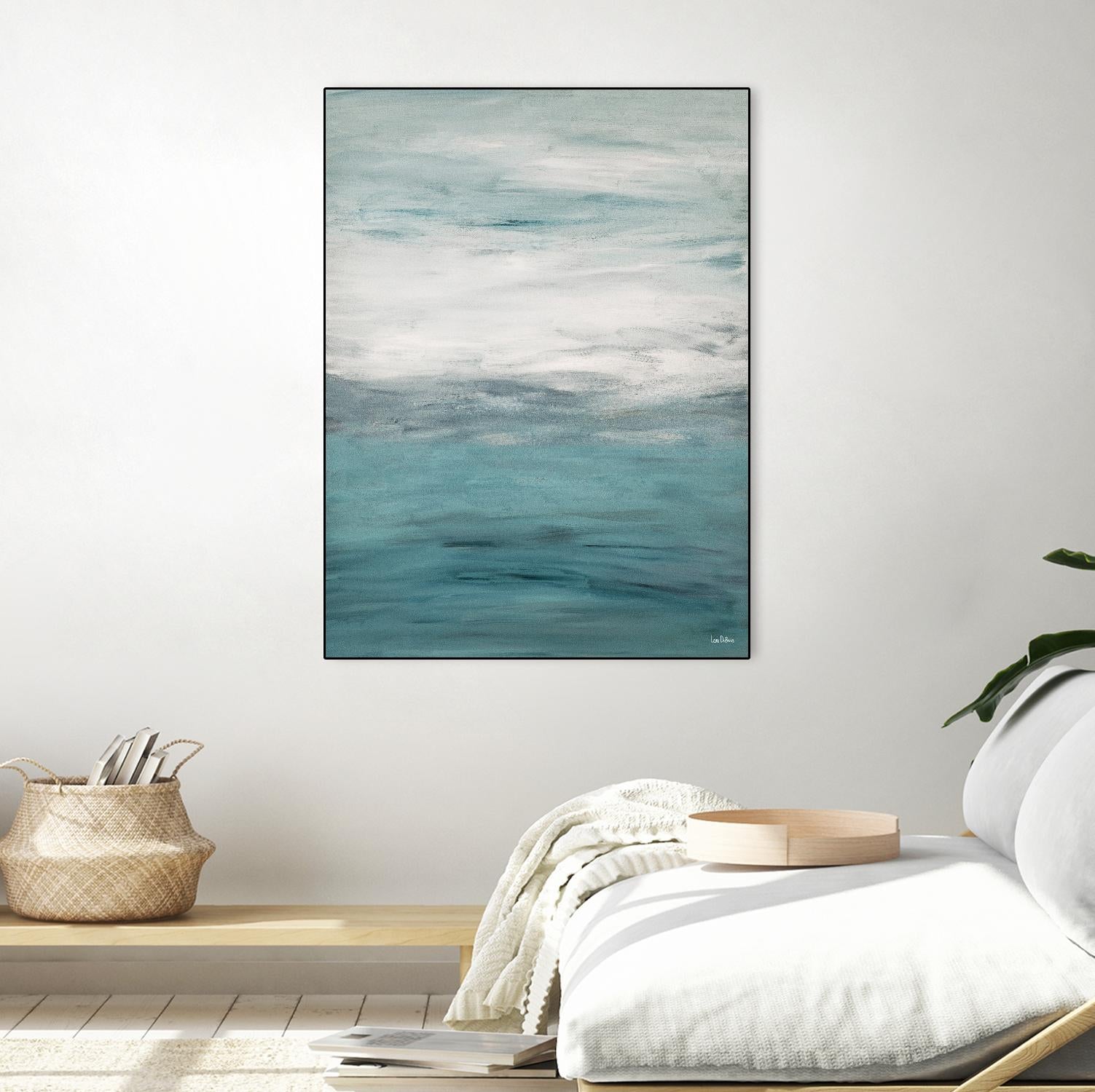 Infinity – Pool - 2 by Lori Dubois on GIANT ART - blue abstract transparence