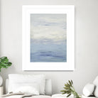 Infinity – Light - 3 by Lori Dubois on GIANT ART - blue abstract pastel