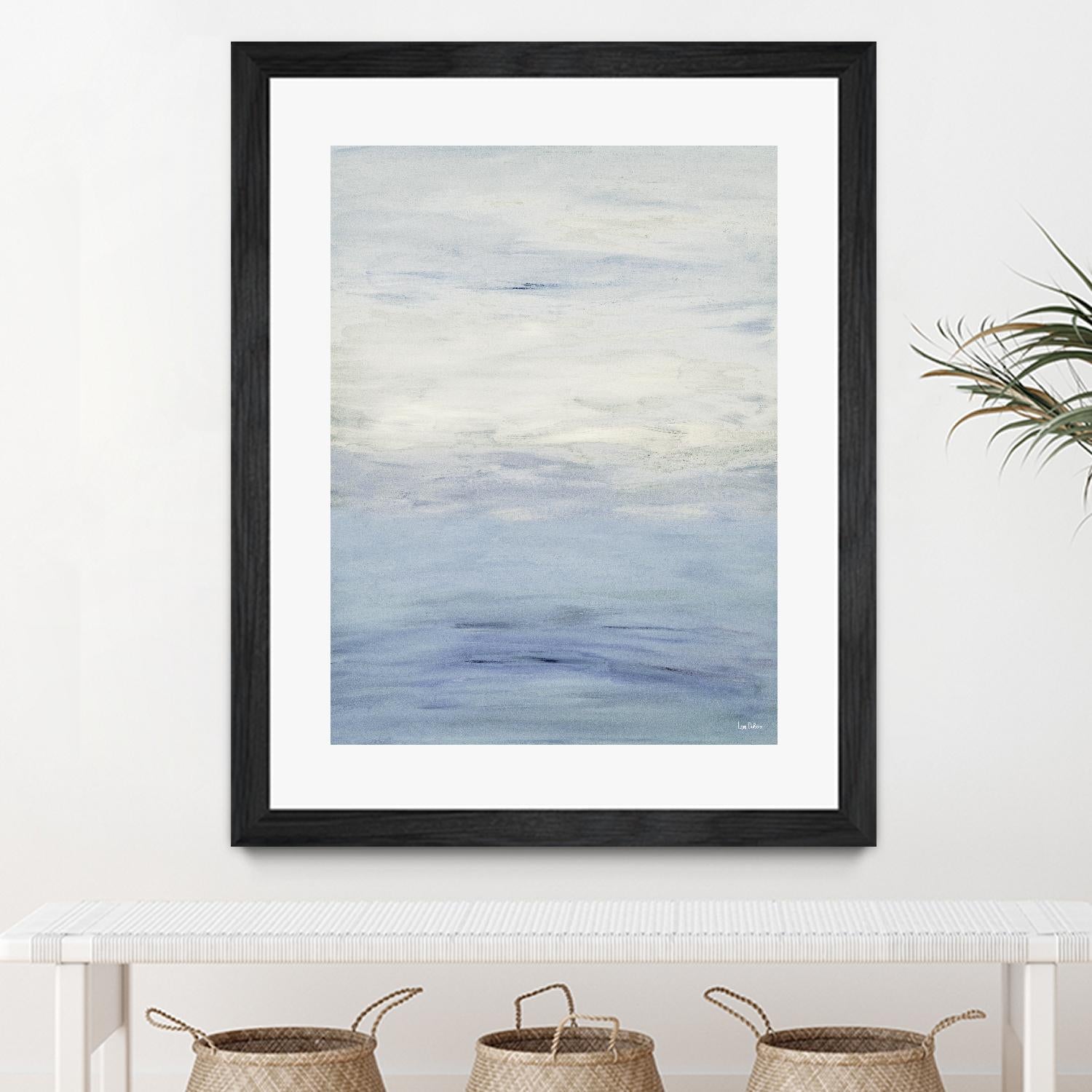 Infinity – Light - 3 by Lori Dubois on GIANT ART - blue abstract pastel