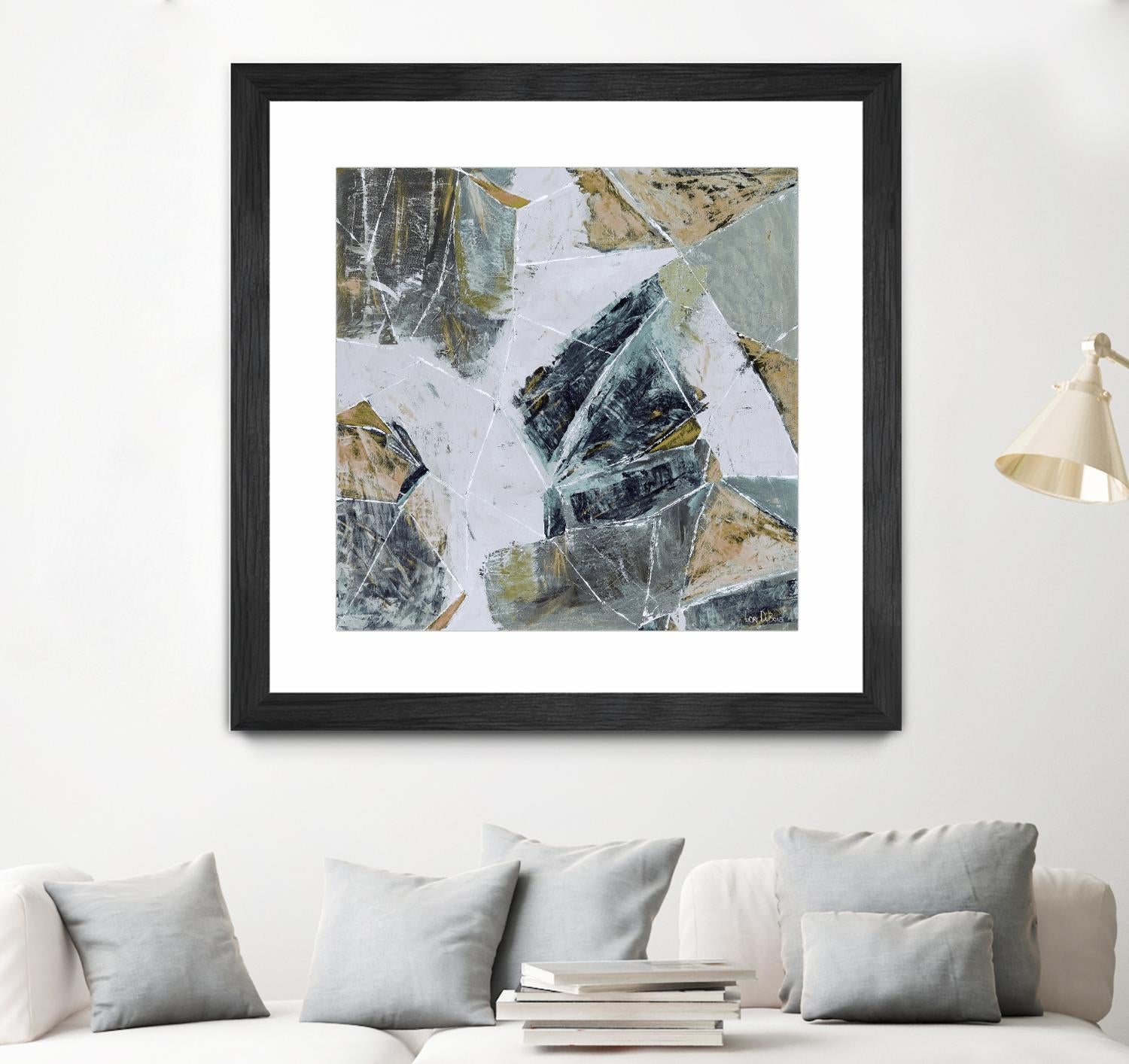 Tiger's Eye -  Light -1 by Lori Dubois on GIANT ART - beige abstract