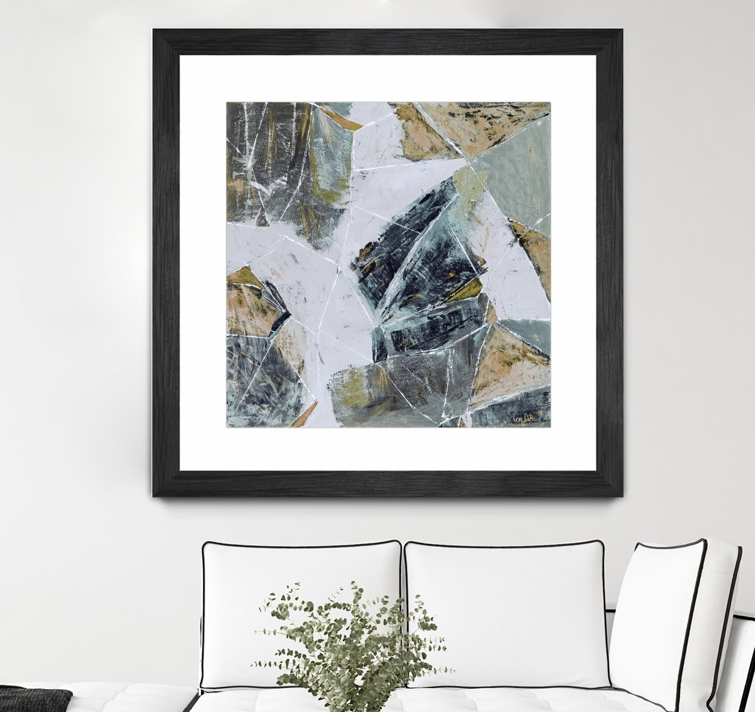 Tiger's Eye -  Light -1 by Lori Dubois on GIANT ART - beige abstract