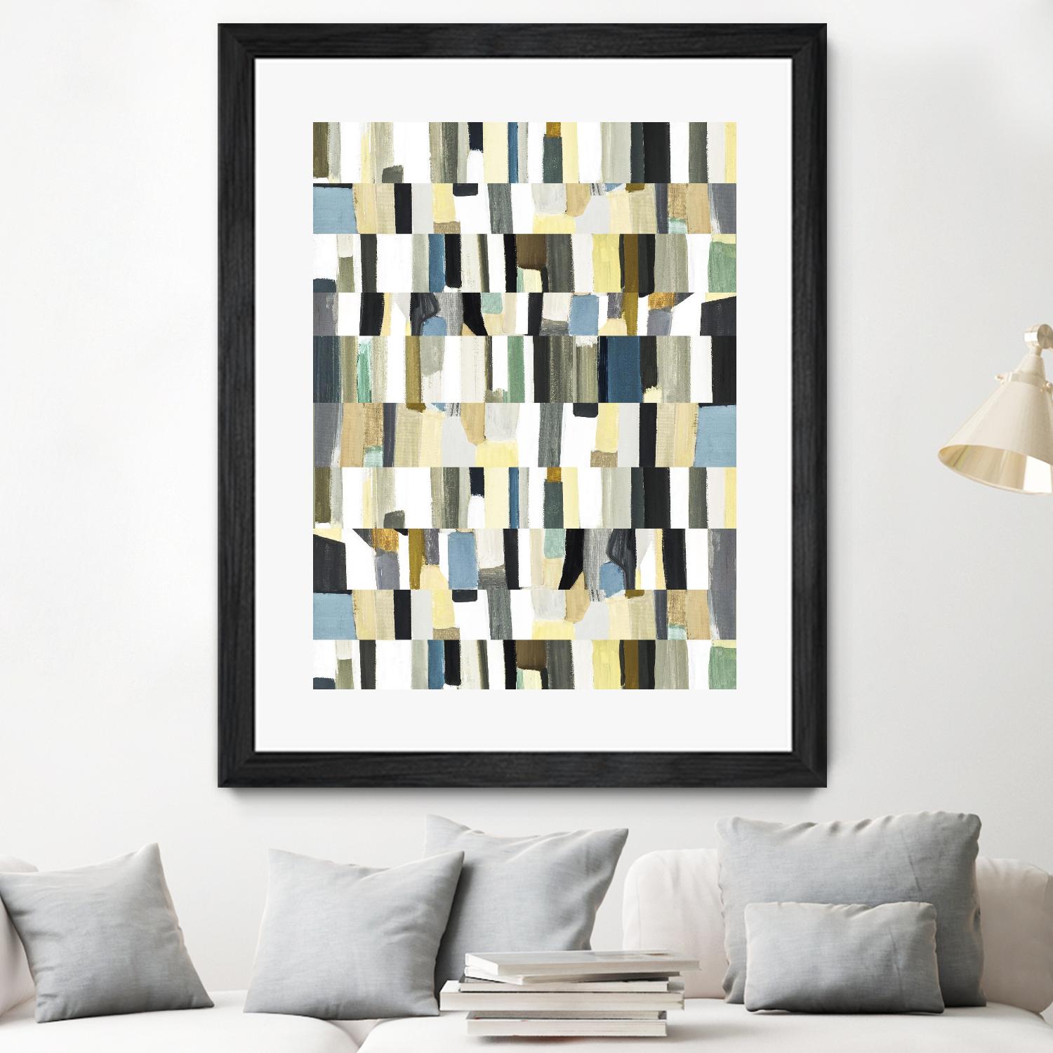 Logic-II by Lori Dubois on GIANT ART - beige patterns tan