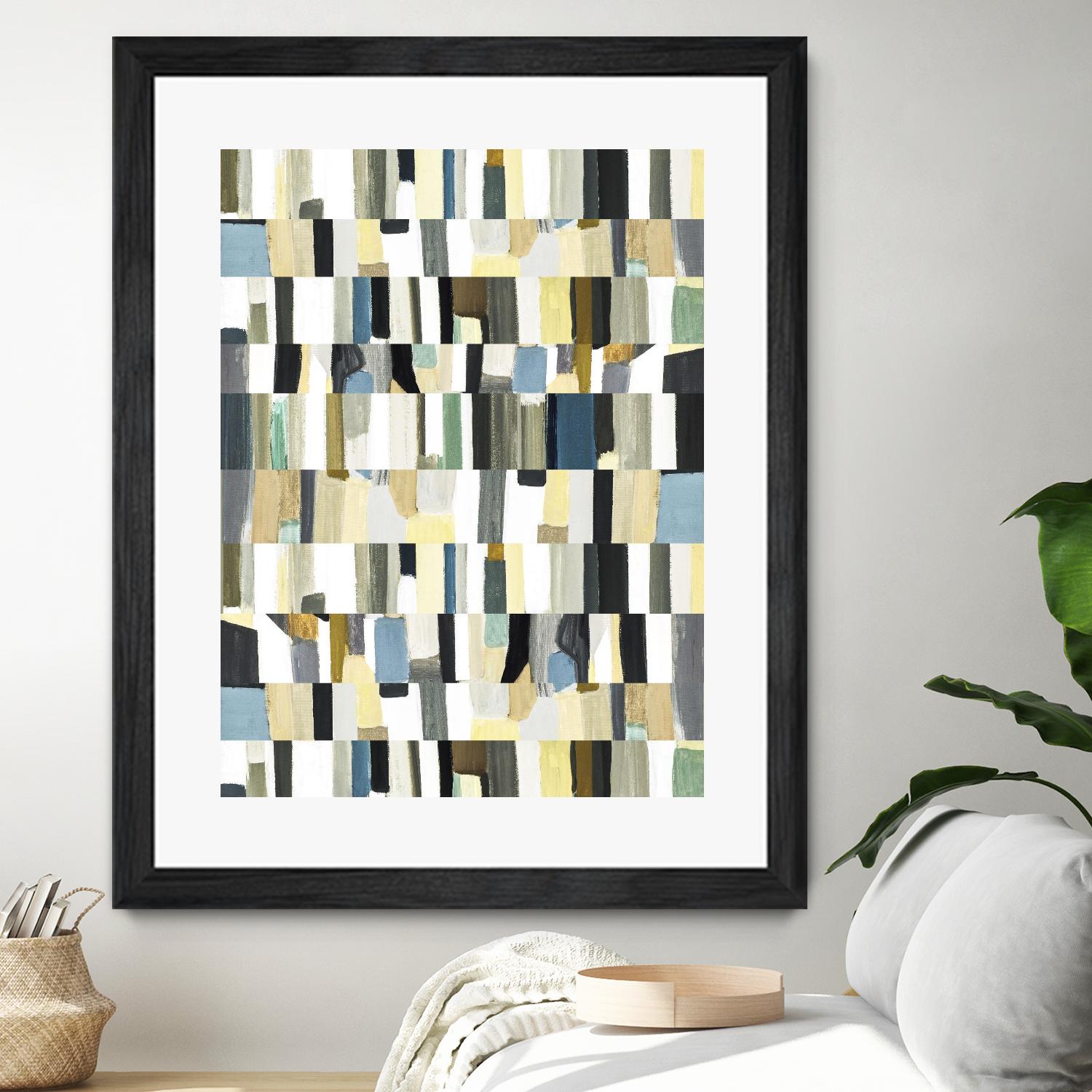 Logic-II by Lori Dubois on GIANT ART - beige patterns tan