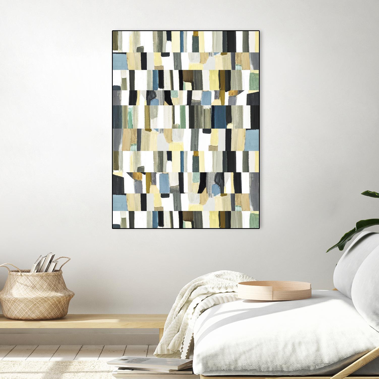Logic-II by Lori Dubois on GIANT ART - beige patterns tan
