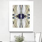 Nuance-IV by Lori Dubois on GIANT ART - beige linear abstracts