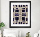 MeasureOfTime by Lori Dubois on GIANT ART - beige shapes geometric shapes