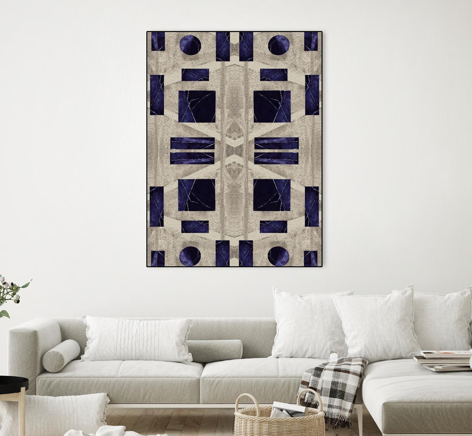 MeasureOfTime by Lori Dubois on GIANT ART - beige shapes geometric shapes