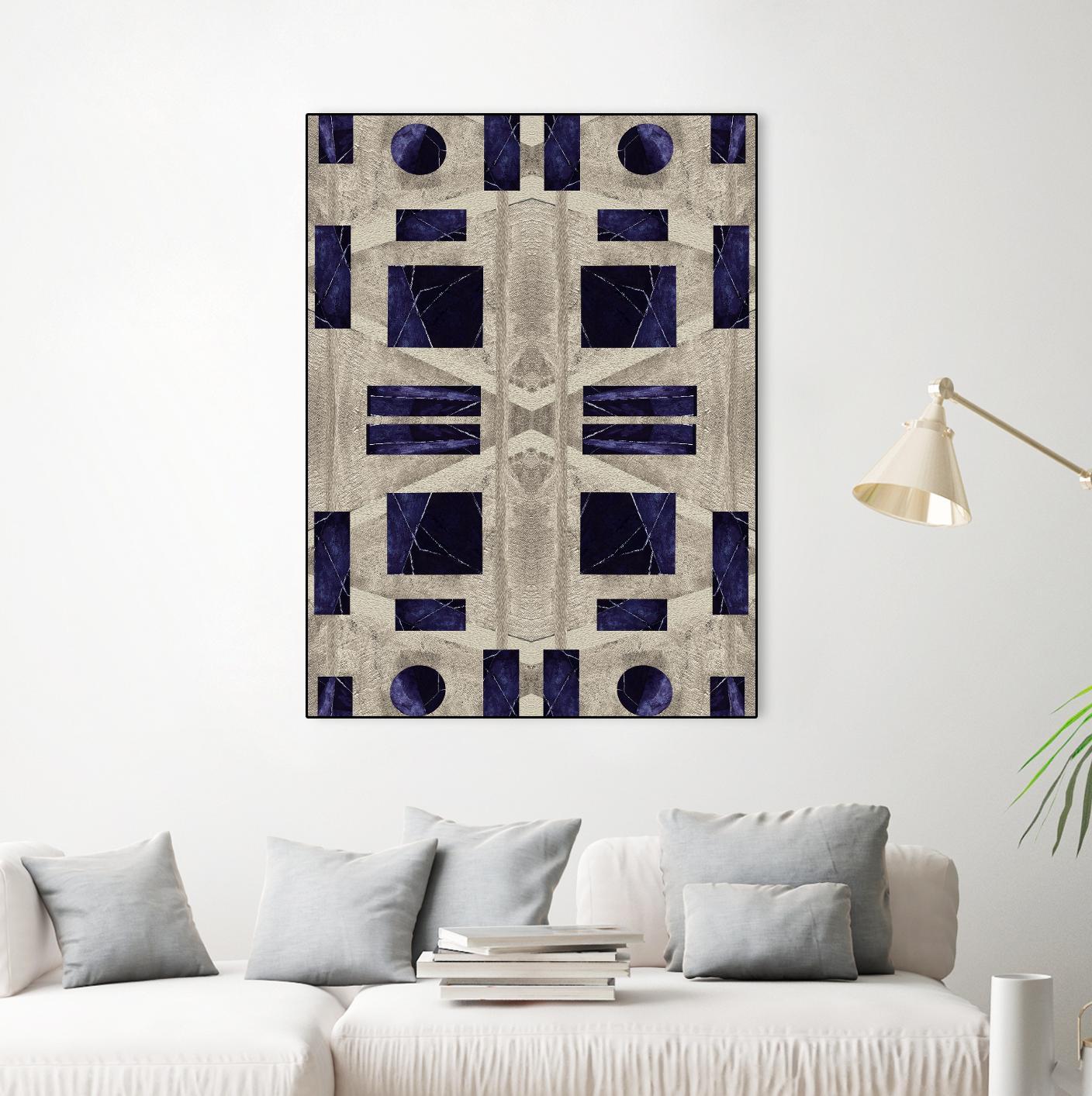 MeasureOfTime by Lori Dubois on GIANT ART - beige shapes geometric shapes