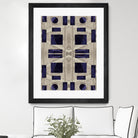 MeasureOfTime by Lori Dubois on GIANT ART - beige shapes geometric shapes