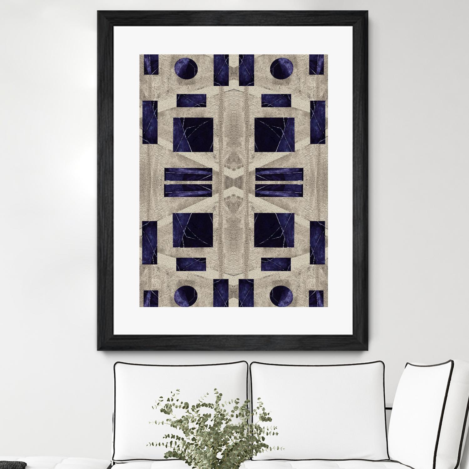 MeasureOfTime by Lori Dubois on GIANT ART - beige shapes geometric shapes