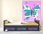 ModernButterfly-V - Lav by Lori Dubois on GIANT ART - pink art for kids doux