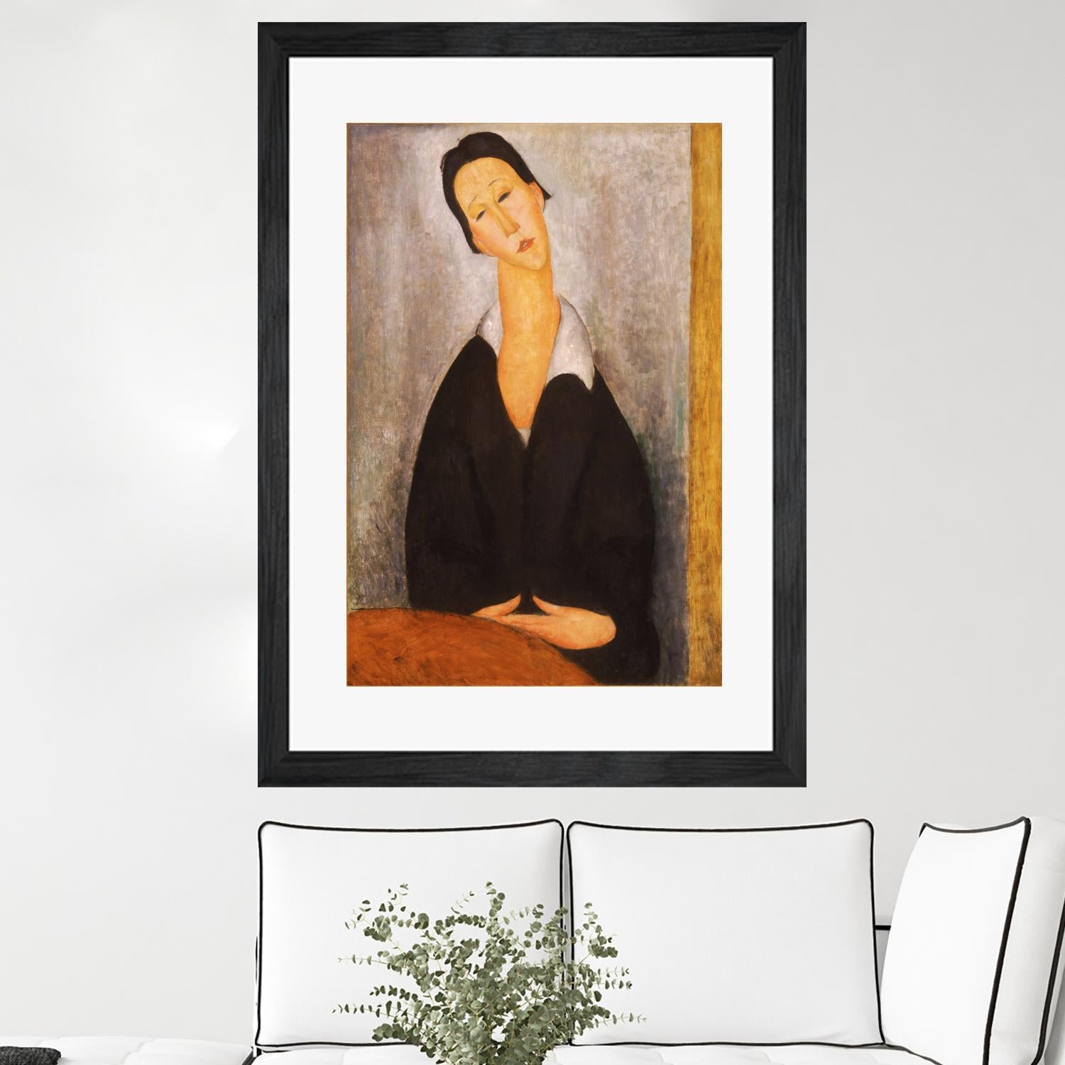 Portrait of a Polish Woman by Amedeo Modigliani on GIANT ART - beige museums