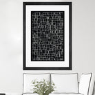 NEON NOIR by Celine Cimon on GIANT ART - black abstract canadian