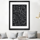 NEON NOIR by Celine Cimon on GIANT ART - black abstract canadian