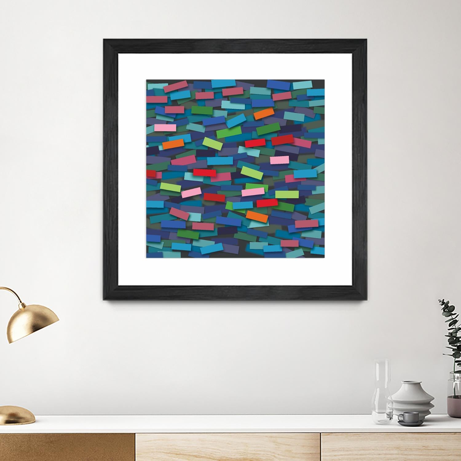 OCEAN- bleu by Celine Cimon on GIANT ART - blue abstract canadian