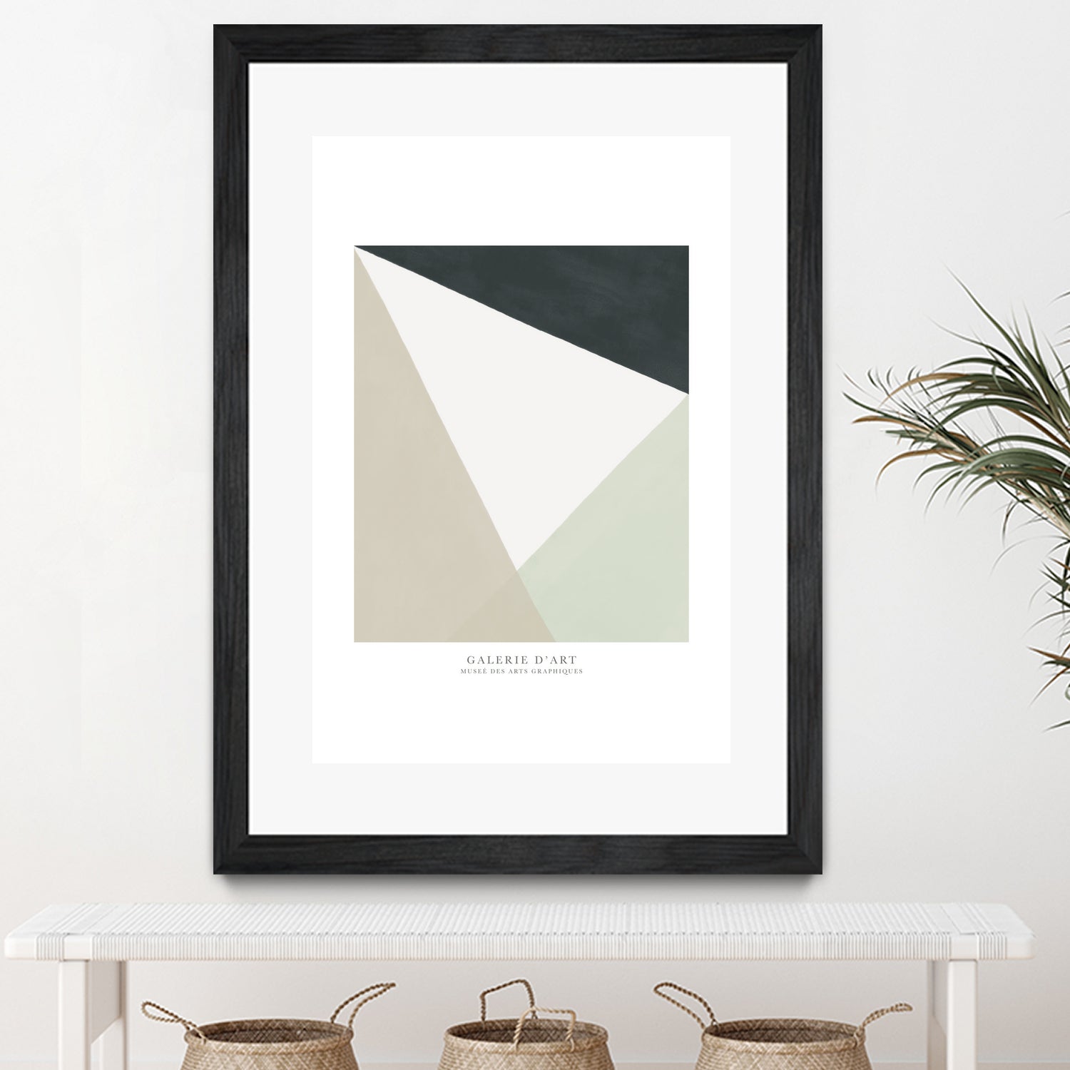 Art Graphique I by M Studio on GIANT ART - beige scandinavian
