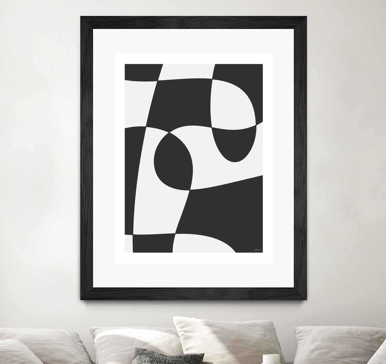 Forms of Art IV by M Studio on GIANT ART - black and white