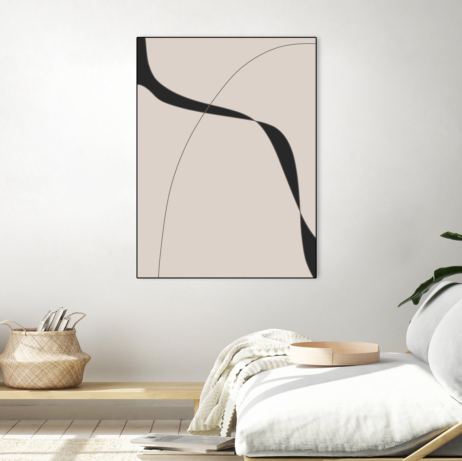 Black Shapes II by Clicart Studio on GIANT ART