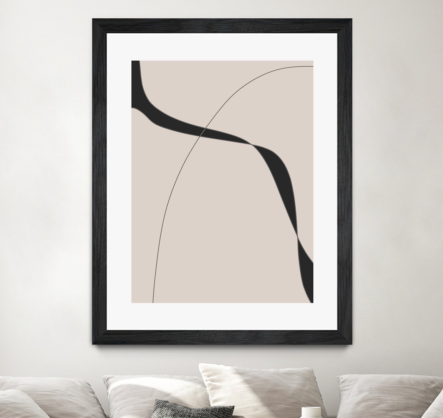 Black Shapes II by M Studio on GIANT ART