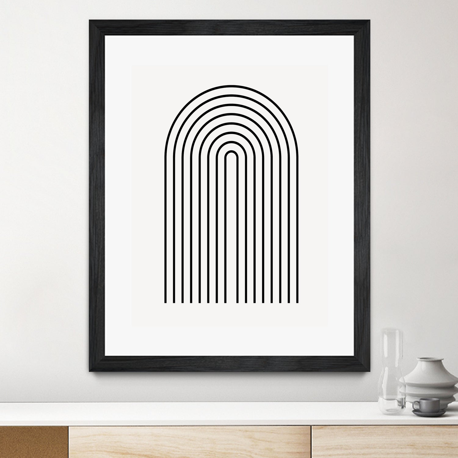 Modern Rainbow by M Studio on GIANT ART