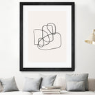 Simple lines by M Studio on GIANT ART - black linear