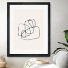 Simple lines by M Studio on GIANT ART - black linear