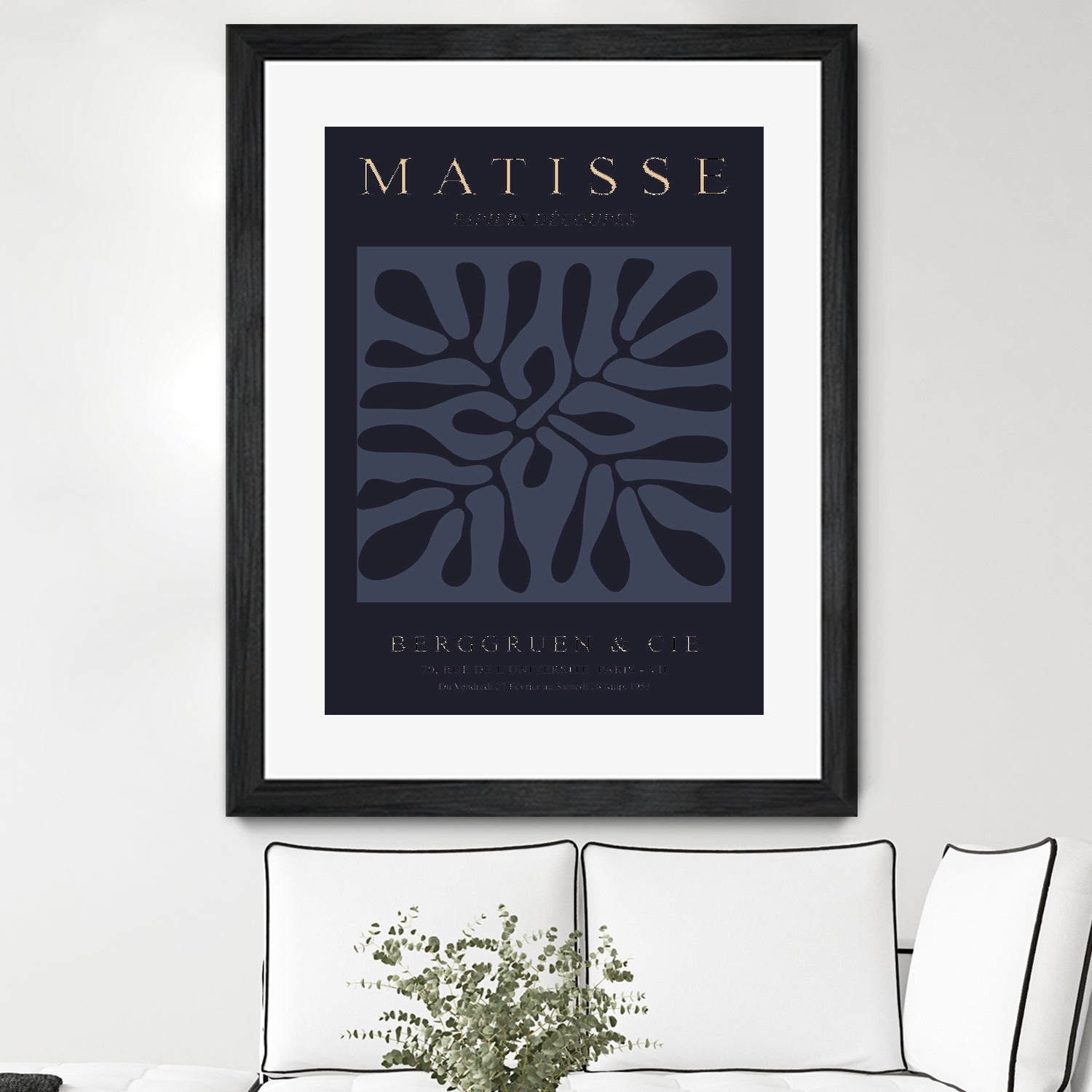 Beige Cut Outs II by M Studio on GIANT ART - beige mid century
