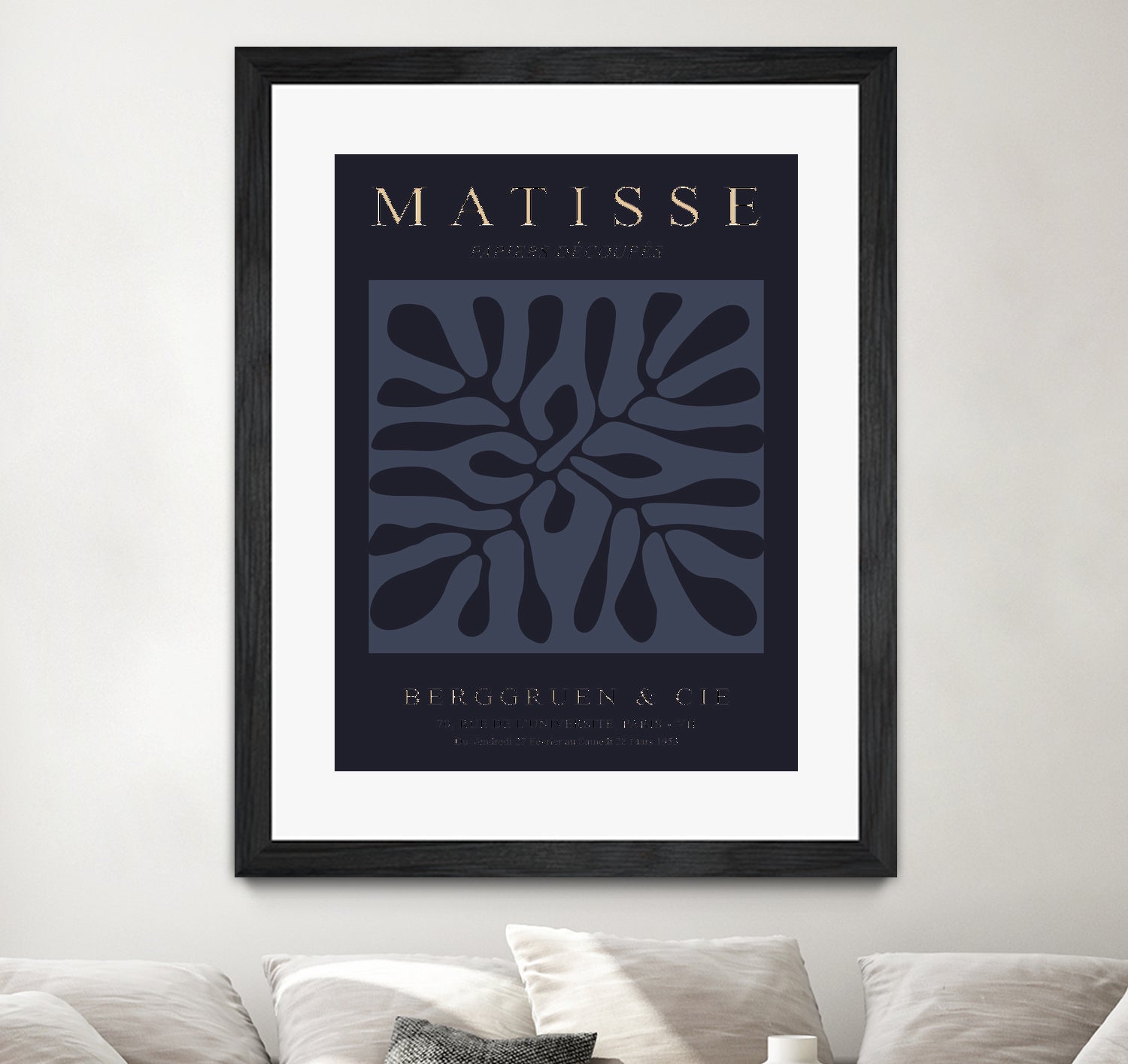 Beige Cut Outs II by M Studio on GIANT ART - beige mid century