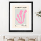 Papiers Découpés V by M Studio on GIANT ART - pink scandinavian