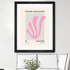 Papiers Découpés V by M Studio on GIANT ART - pink scandinavian