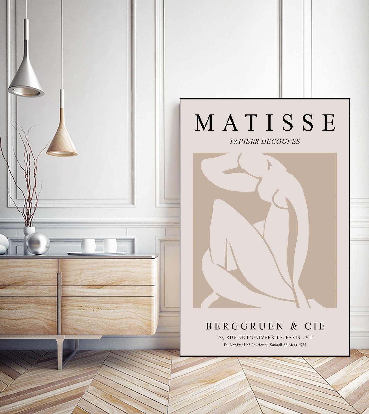 Nude Figure, Beige by Matisse on GIANT ART