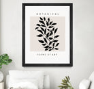 Forms of Art by M Studio on GIANT ART - beige botanical
