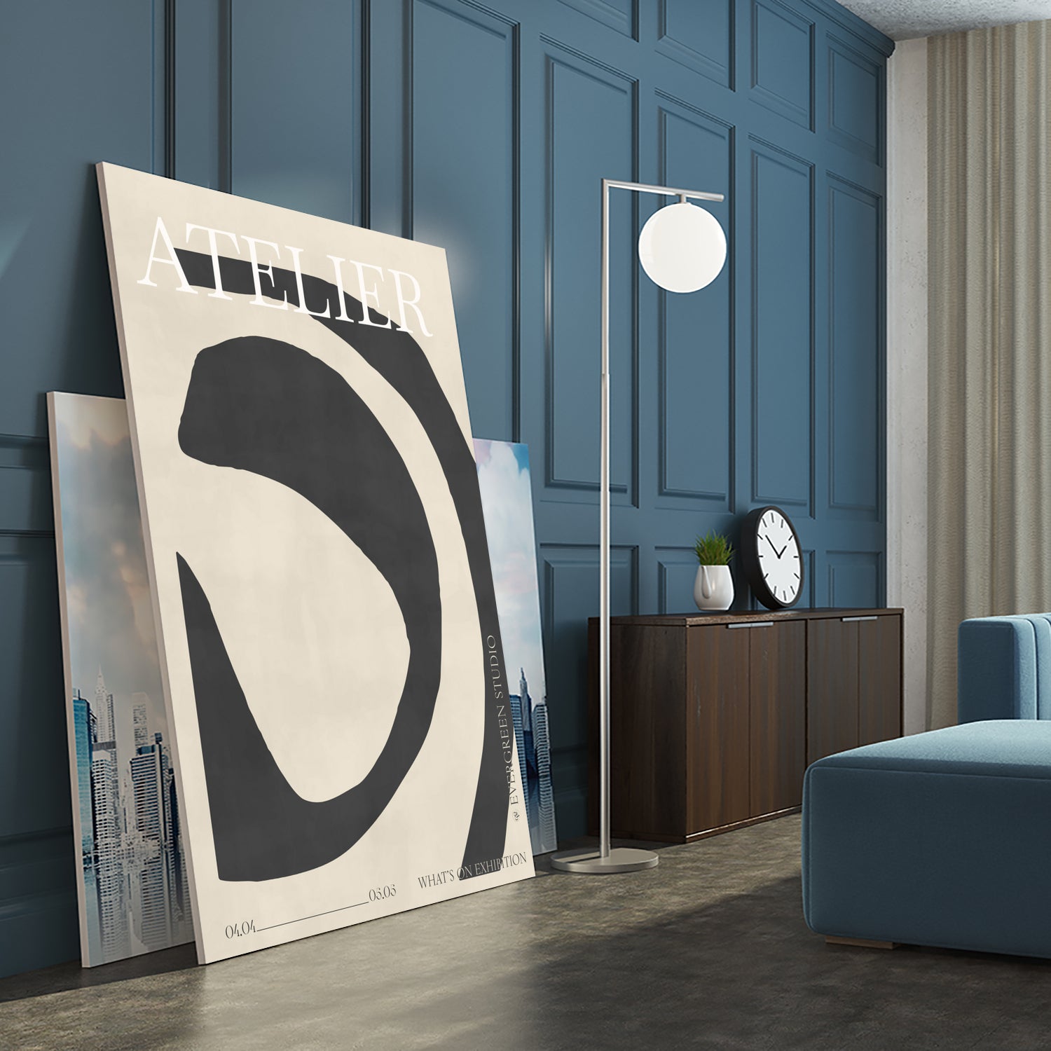 L'Atelier by Clicart Studio on GIANT ART