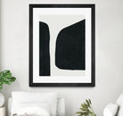 Black Abstract  by M Studio on GIANT ART - black scandinavian