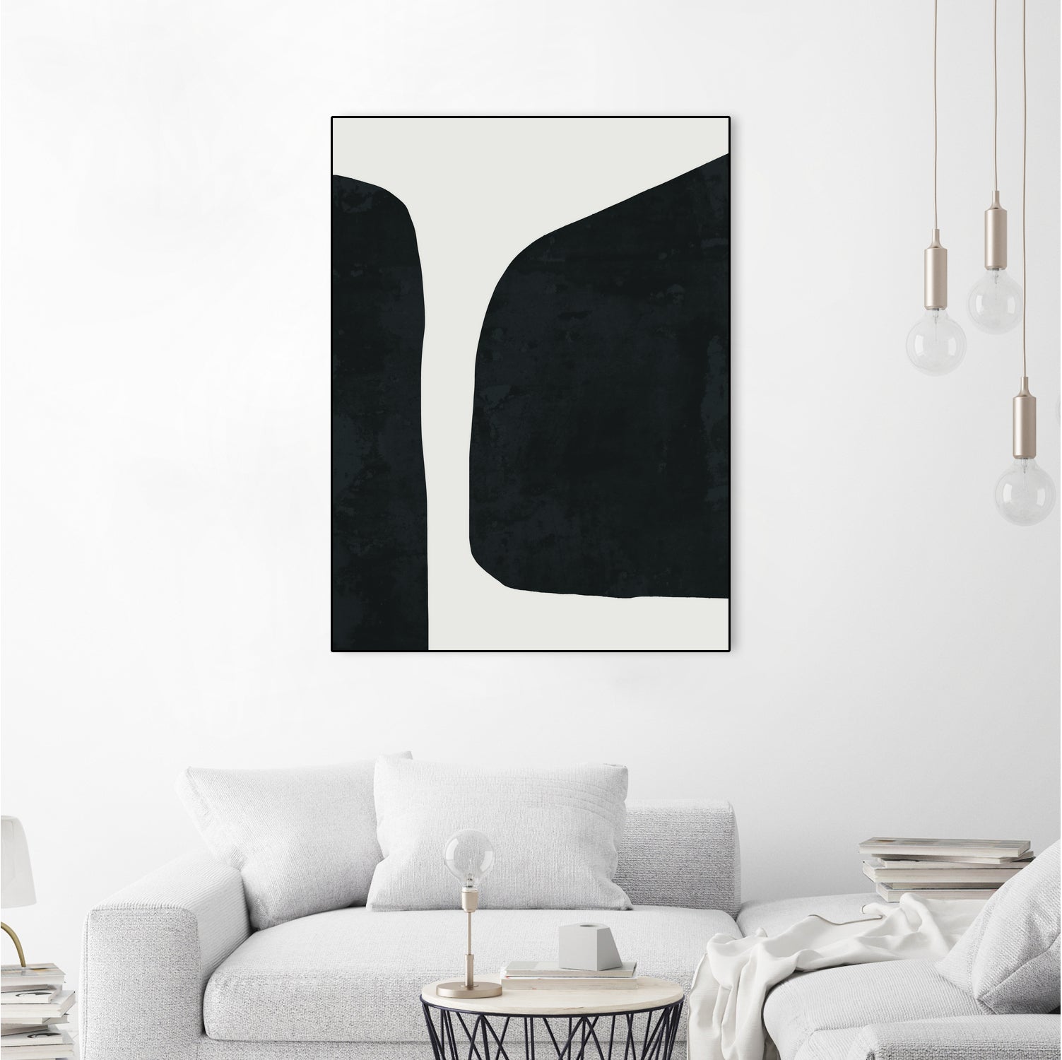 Black Abstract  by Clicart Studio on GIANT ART