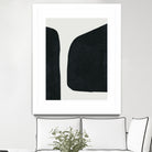 Black Abstract  by M Studio on GIANT ART - black scandinavian