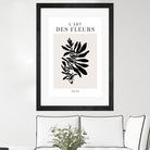 L'art des fleurs by M Studio on GIANT ART - beige flowers