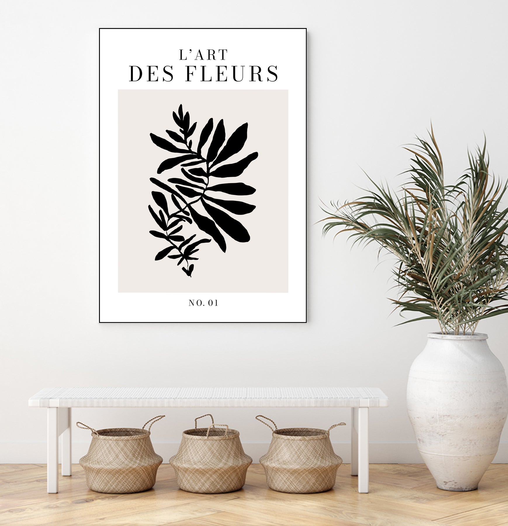 L'art de fleurs by Clicart Studio on GIANT ART