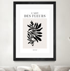 L'art des fleurs by M Studio on GIANT ART - beige flowers