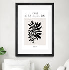L'art des fleurs by M Studio on GIANT ART - beige flowers